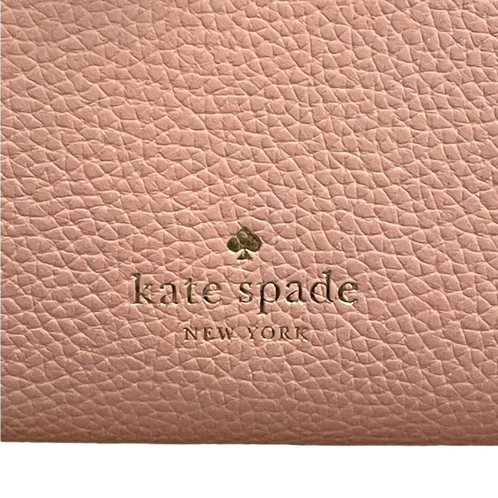 Kate Spade Hayes small satchel, crossbody, peppled leather,‎ tea rose - Picture 2 of 11